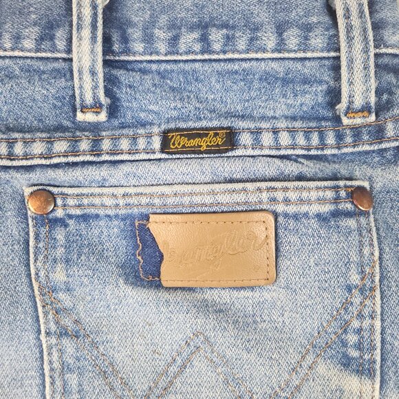 Wrangler Jeans Mens 36x32 Blue 936 Slim Fit Cowboy Cut Western Chore Ranch Rodeo - Picture 8 of 16